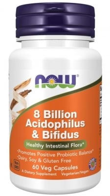 8 Billion Acidophilus & Bifidus - 60 capsules