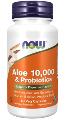 Aloe Vera 10000 & Probiotics - 60 capsules