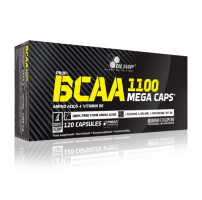BCAA Mega Capsules - 120 capsules