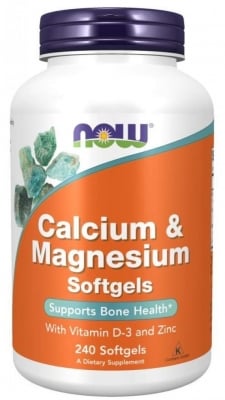Cal-Mag + Vitamin D - 240 softgels