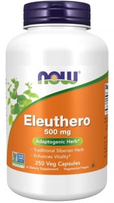 Eleuthero 500 mg - 250 capsules