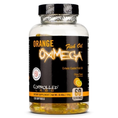 Orange OxiMega FISH OIL - 120 softgels