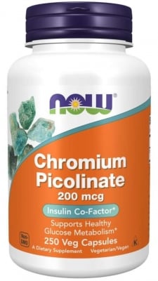 Chromium Picolinate 200 mcg - 250 capsules