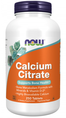 Calcium Citrate - 250 tablets