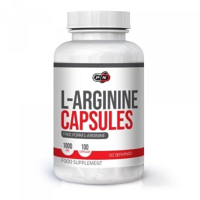 L-ARGININE 1000 мг - 100 capsules