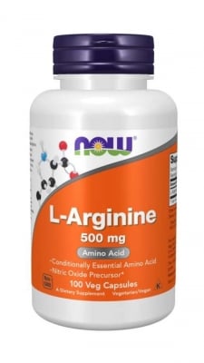 L-Arginine 500 mg - 100 capsules