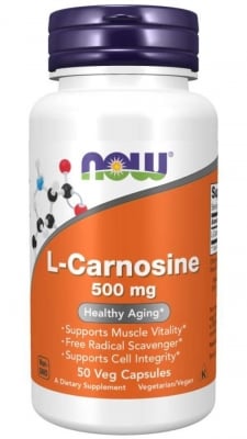 L-Carnosine 500 mg - 50 capsules