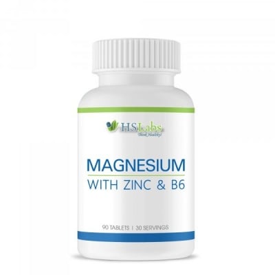 Magnesium, Zinc, Vitamin B-6 - 90 tablets