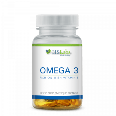 OMEGA 3  with Vitamin E - 30 softgels