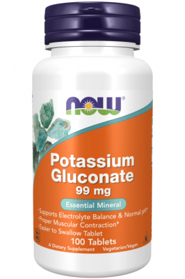 Potassium Gluconate 99 mg - 100 tablets