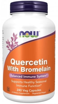Quercetin + Bromelain - 240 capsules