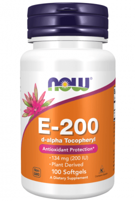 Vitamin E-200 IU D-Alpha Tocopheryl - 100 softgels