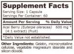 ACAI 600 mg - 60 capsules