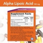 Alpha Lipoic Acid 100 mg - 60 capsules