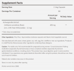 Ashwagandha Extract 450 mg - 90 capsules
