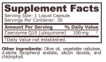 CoQ10 UBIQUINONE 100 mg - 30 liquid capsules