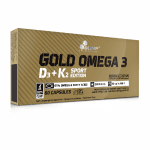 Gold Omega 3 D3+K2 - 60 capsules