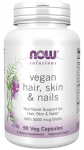 Hair, skin and nails - VEGAN - 90 capsules