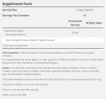 Lutein 20 mg - 90 capsules