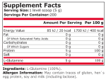 PURE GLUTAMINE - 1000 g