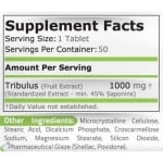 PURE TRIBULUS TERRESTRIS 1000 mg - 50 tablets