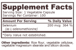 SELENIUM 200 mcg - 100 capsules