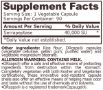 SERRAPEPTASE 40 000 - 90 capsules