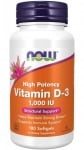 Vitamin D-3 1000 IU - 180 softgels